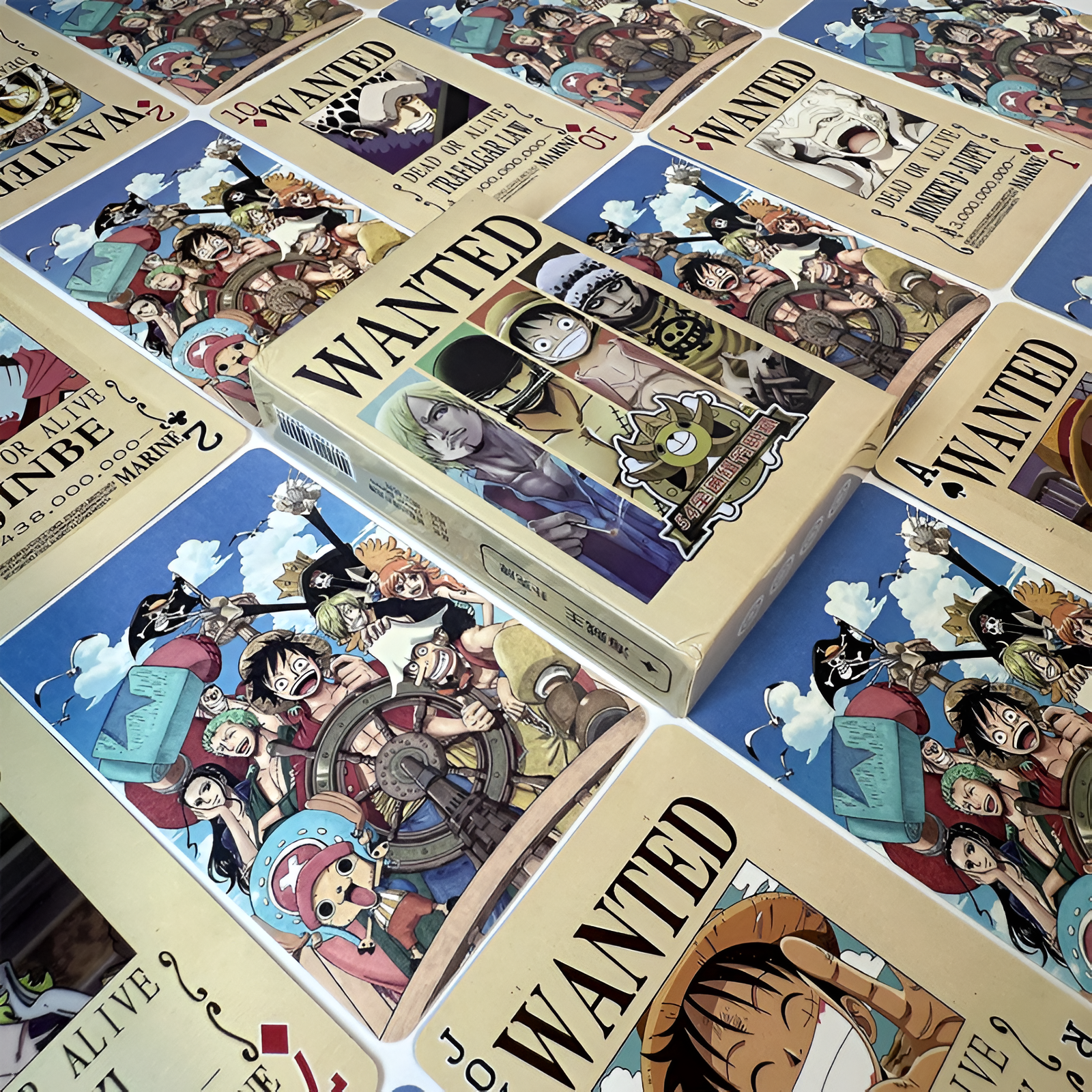Jeu de Carte Wanted One Piece