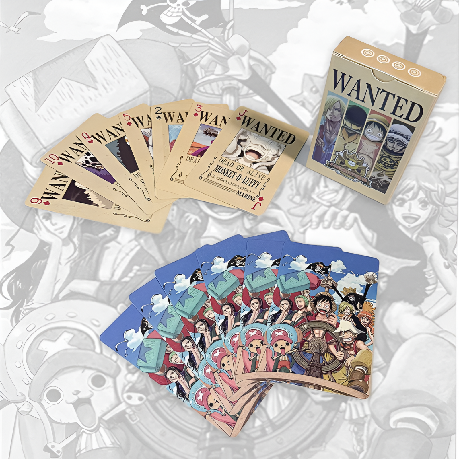 Jeu de Carte Wanted One Piece