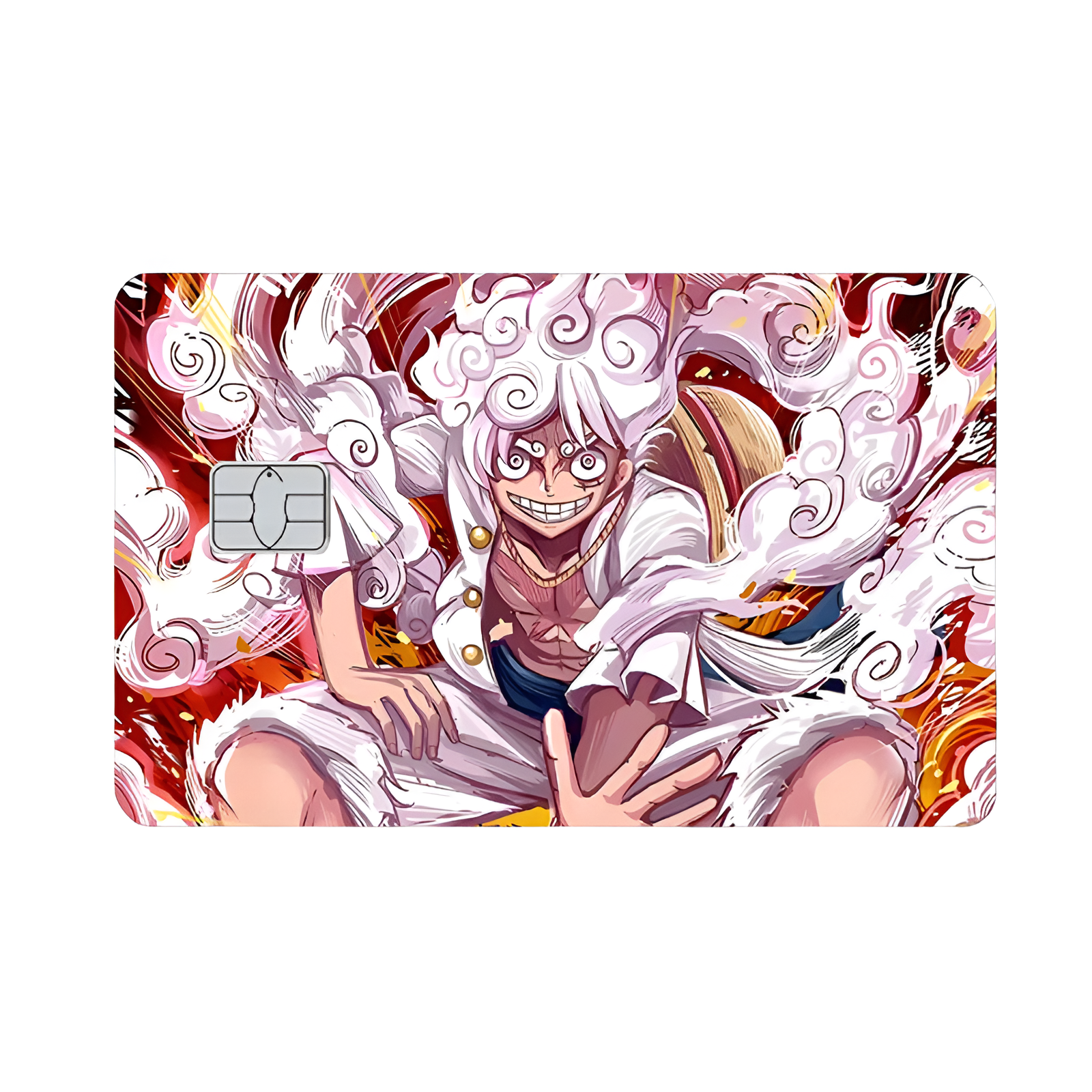 Stickers One Piece Carte Bancaire Luffy Gear 5