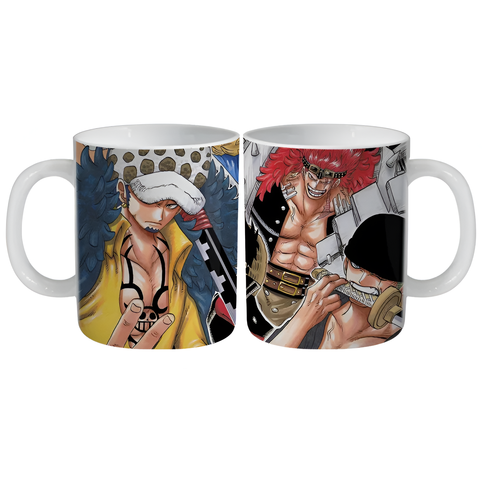 Tasse One Piece Trafalgar D. Water Law et Eustass Kid
