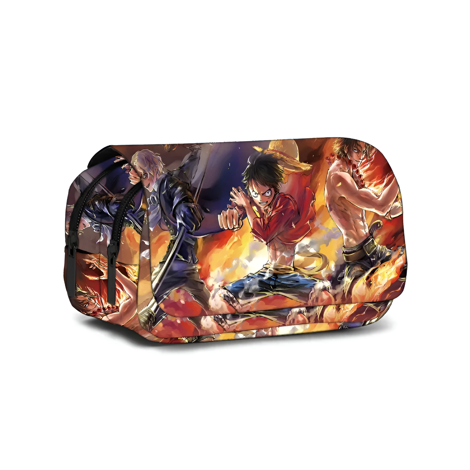 Trousse One Piece Sanji Luffy et Ace