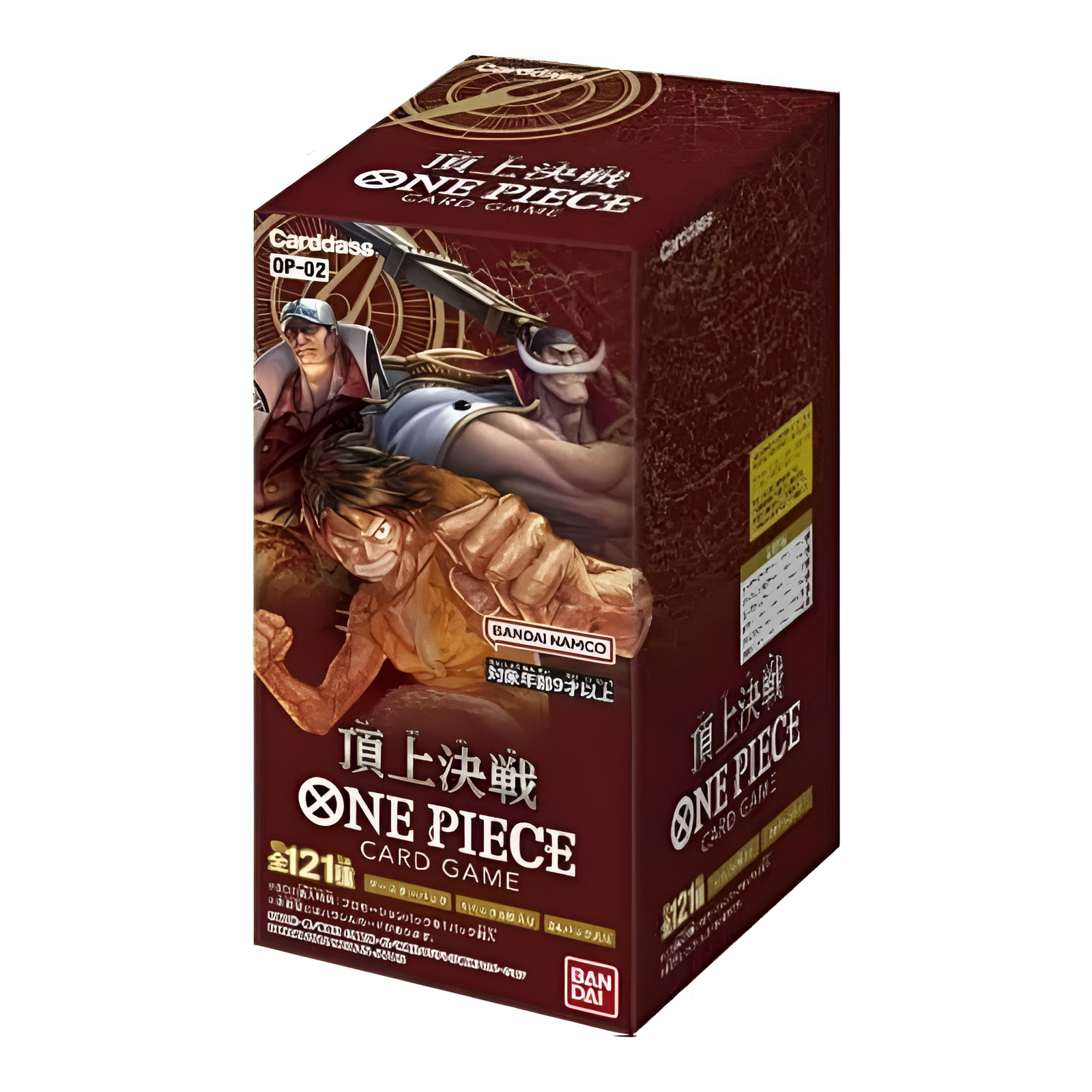 Display 24 Boosters One Piece Japonais "OP02 Paramount War"
