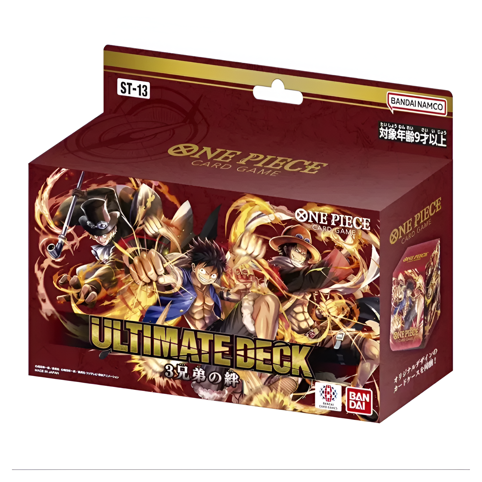 Ultimate Deck One Piece Japonais "ST13 Ace, Sabo & Luffy"