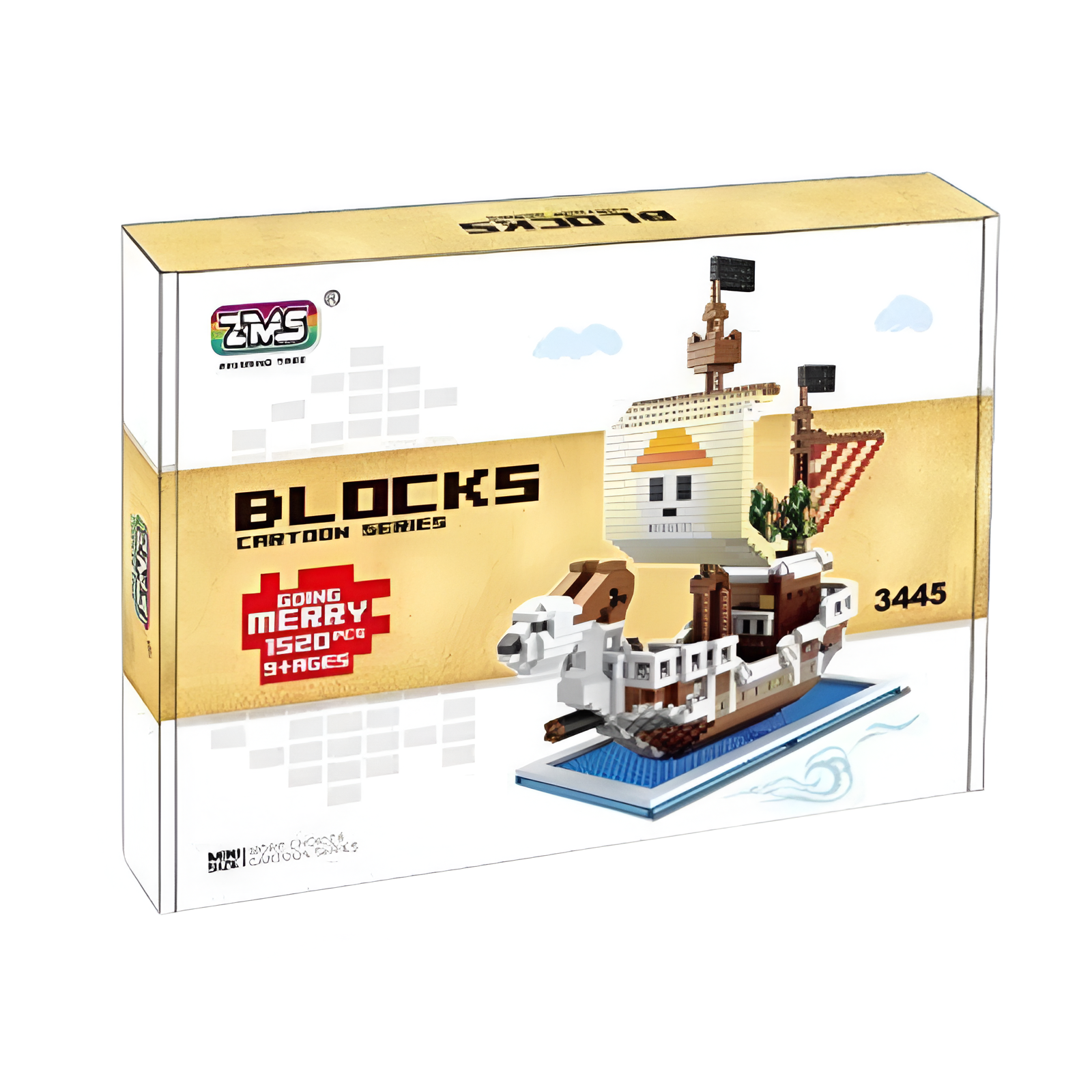 Bloc de Construction One Piece Vogue Merry