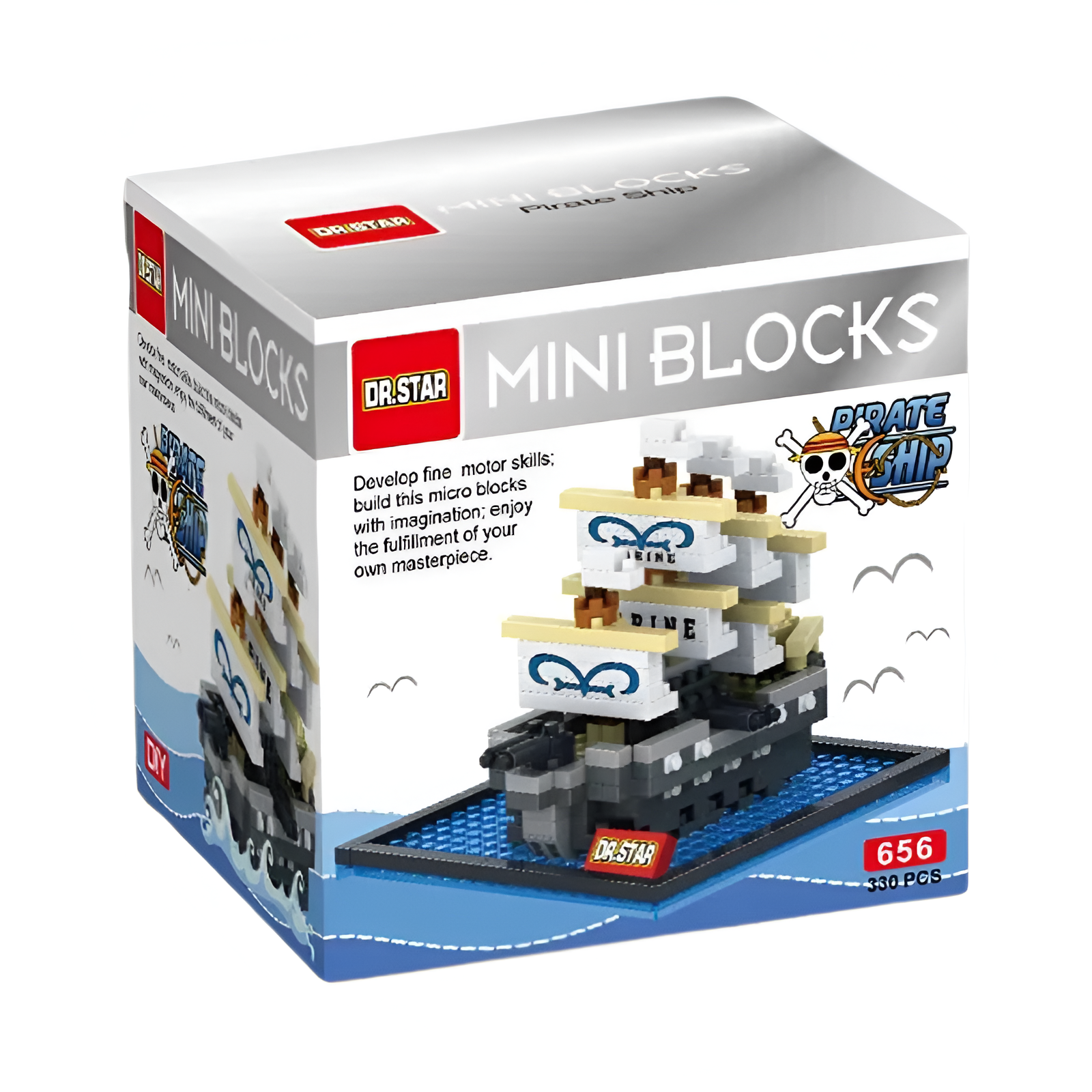 Bloc de Construction One Piece Navire de la Marine