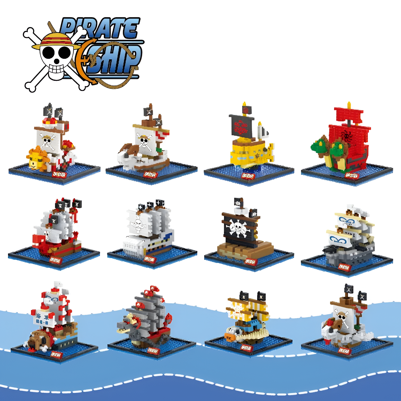 Bloc de Construction One Piece Thriller Bark