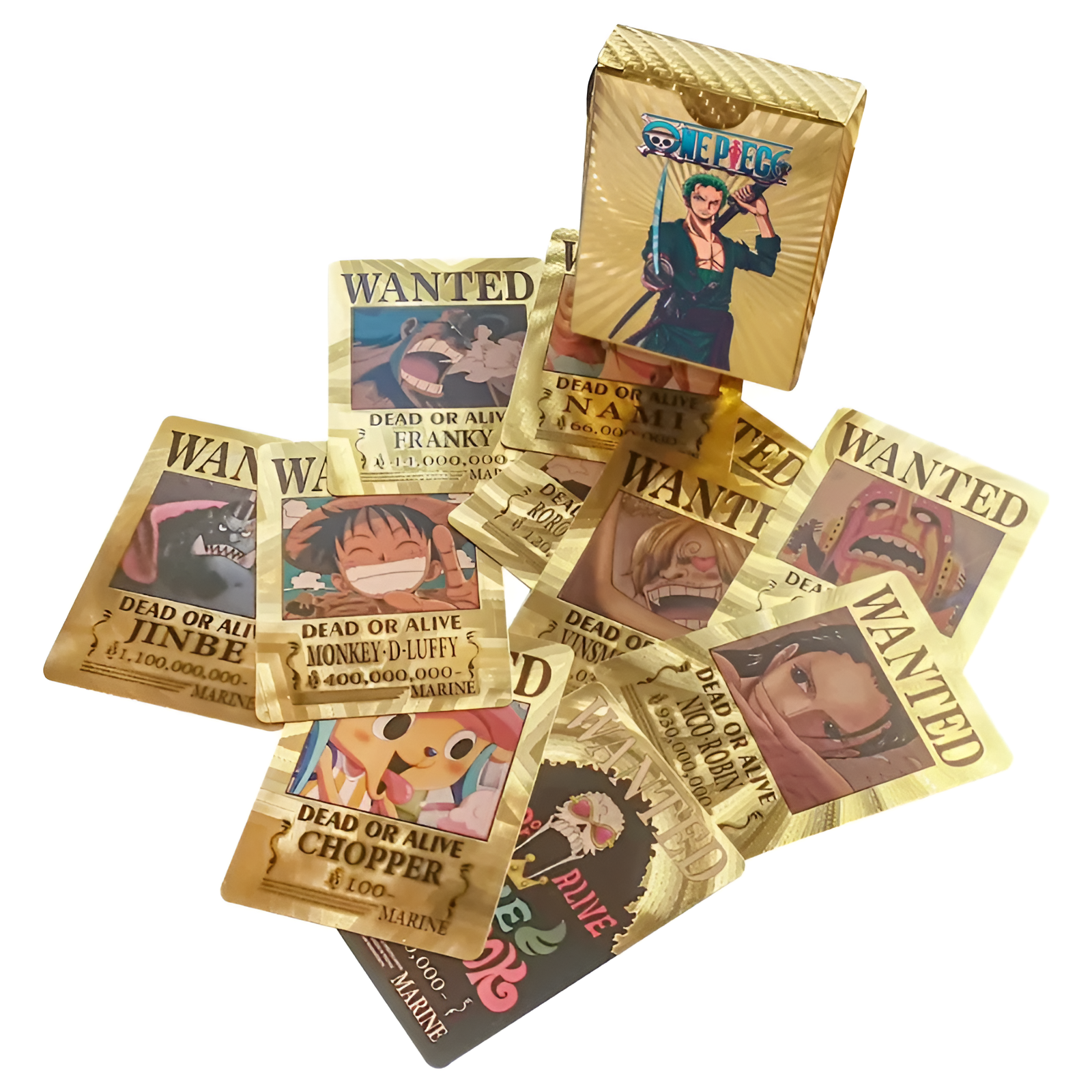 Jeu de Carte One Piece Wanted