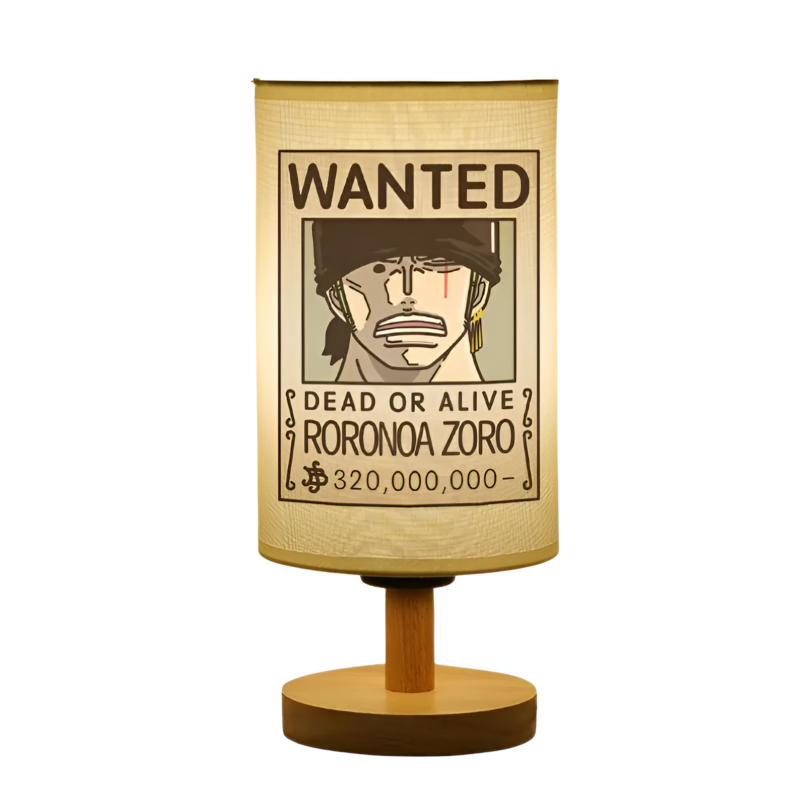 Lampe de Chevet One Piece Zoro