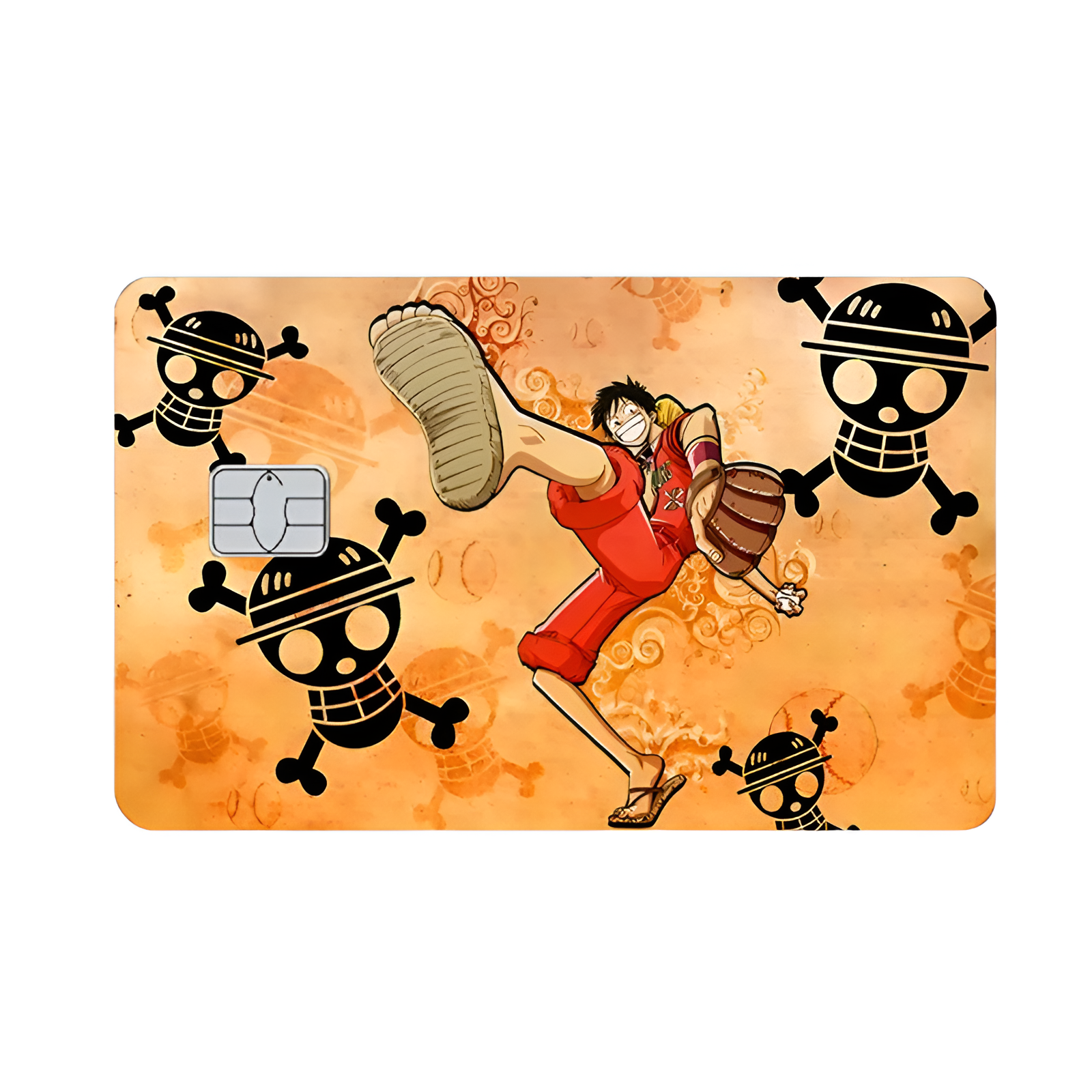 Stickers One Piece Carte Bancaire Luffy