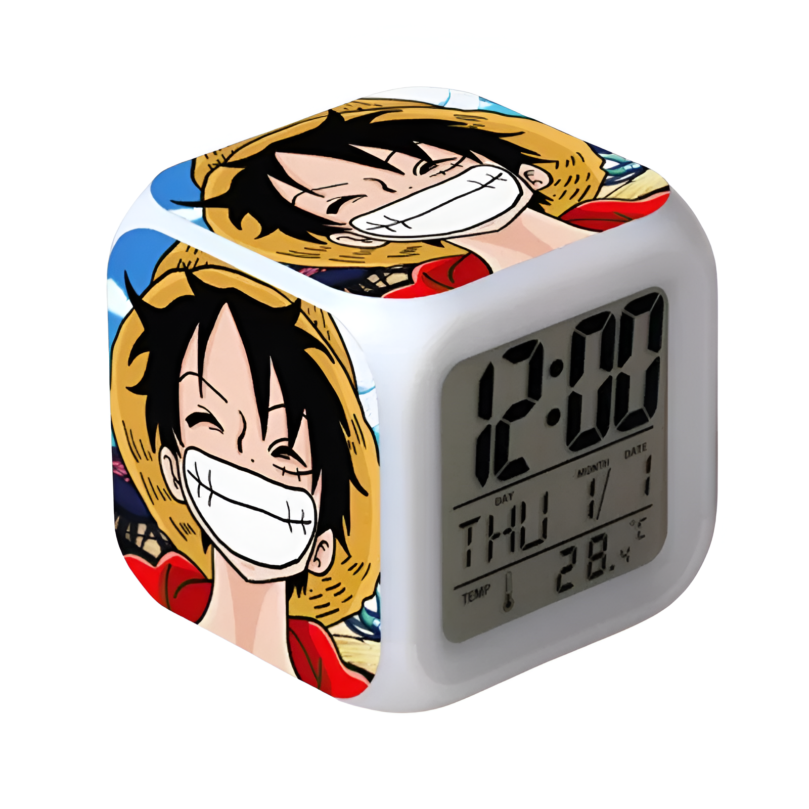 Reveil One Piece Luffy Grand Sourire