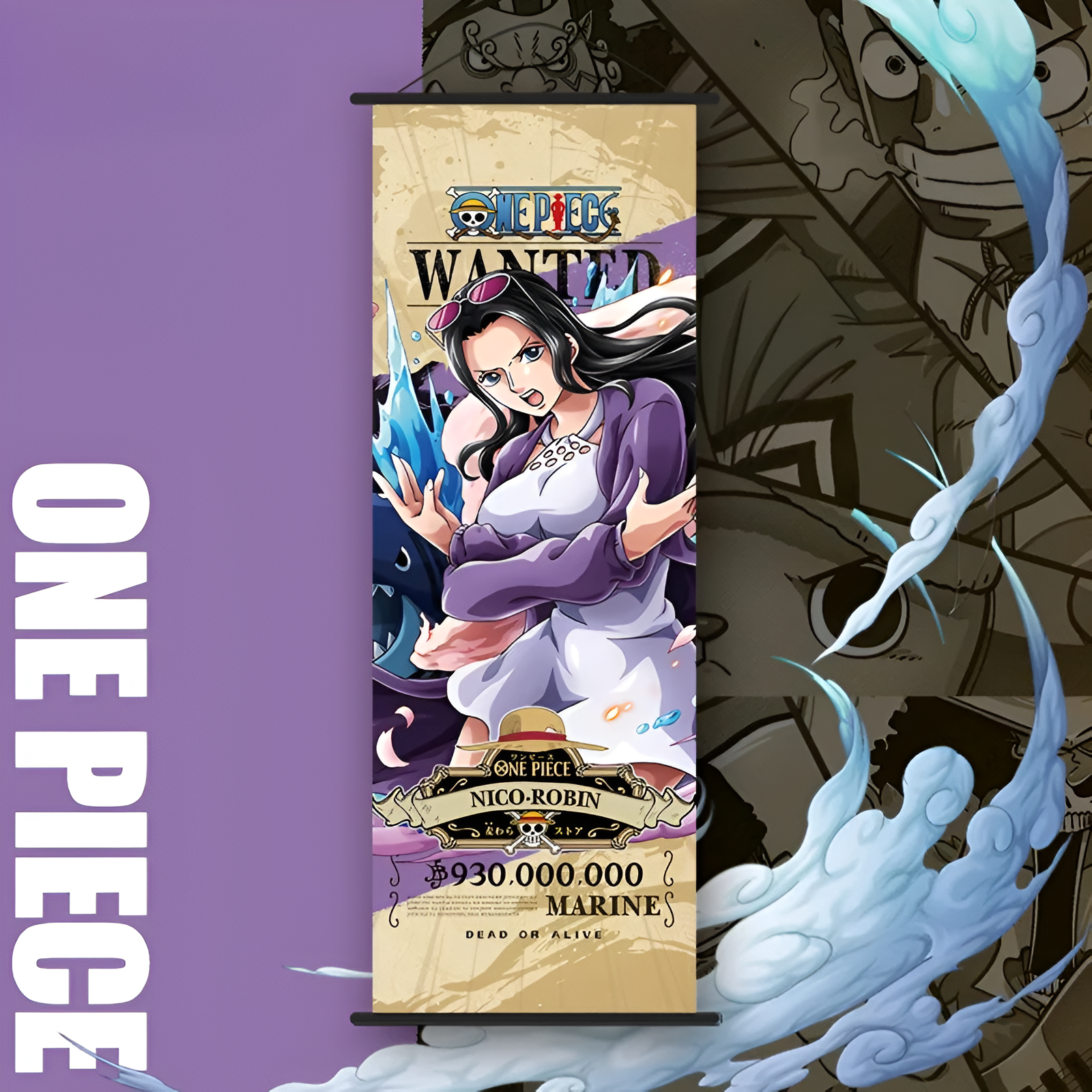 Poster déroulant One Piece Robin