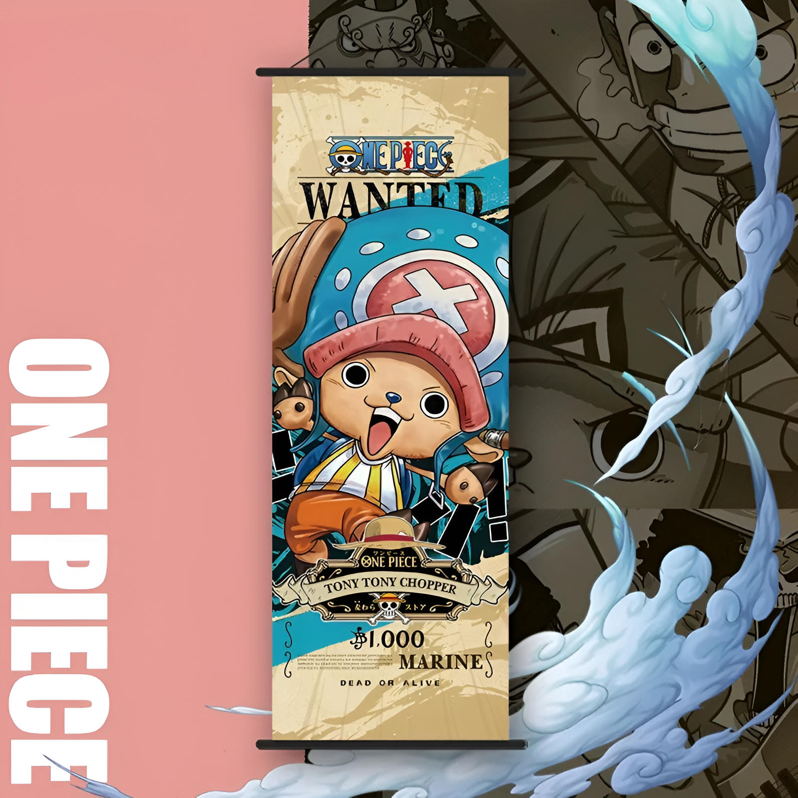 Poster déroulant One Piece Chopper