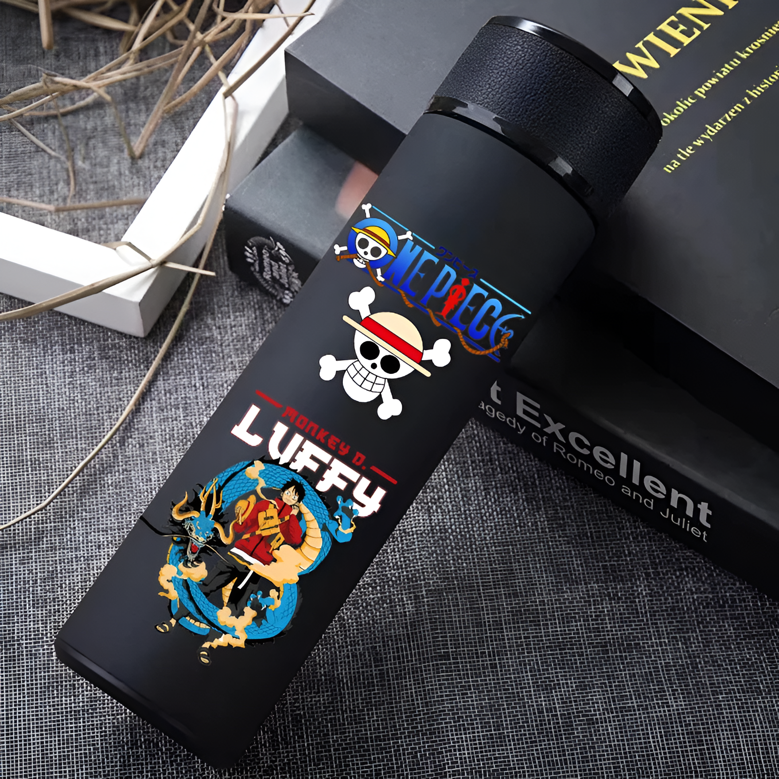 Gourde One Piece Luffy et Kaido