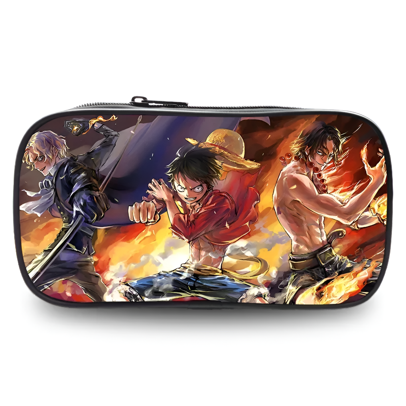 Trousse One Piece Sanji Luffy et Ace