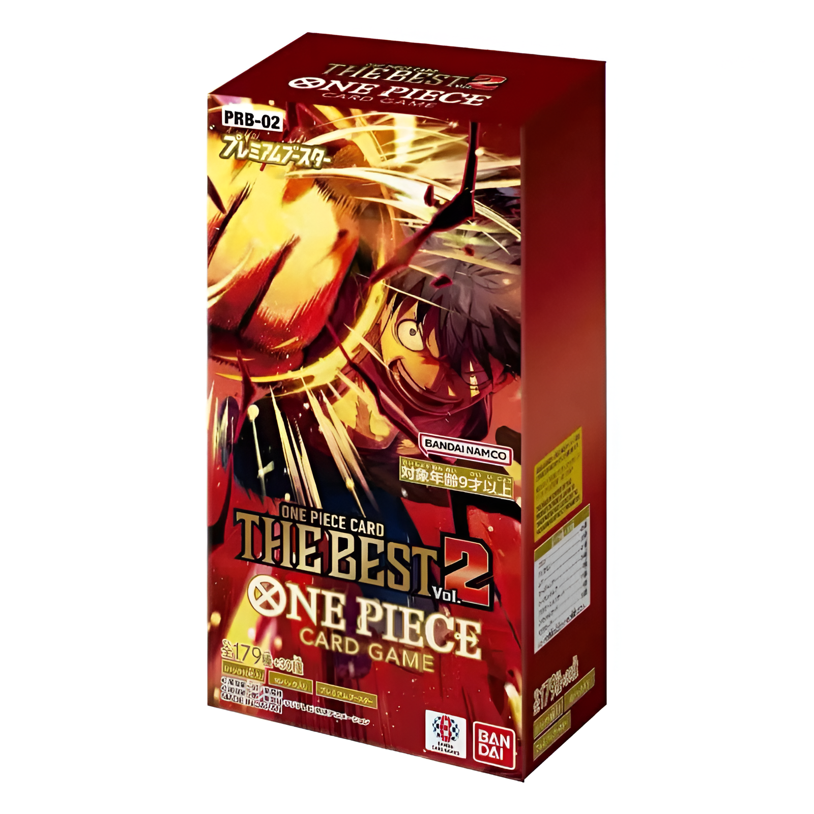 Display 10 Boosters One Piece Japonais "PRB-02 The Best 2"