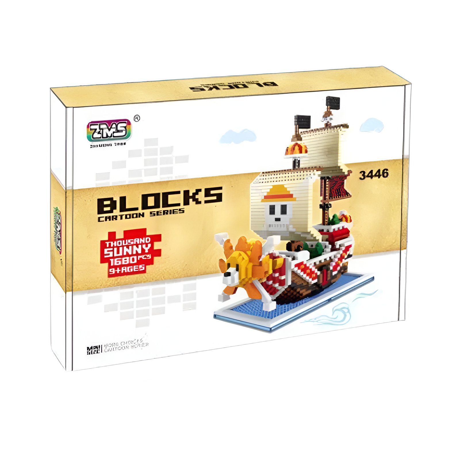 Bloc de Construction One Piece Thousand Sunny