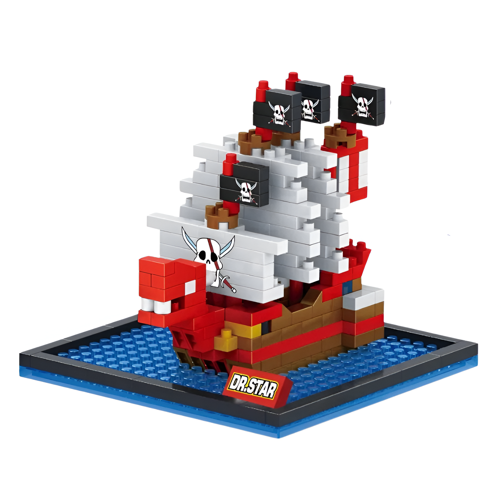 Bloc de Construction One Piece Navire Pirate